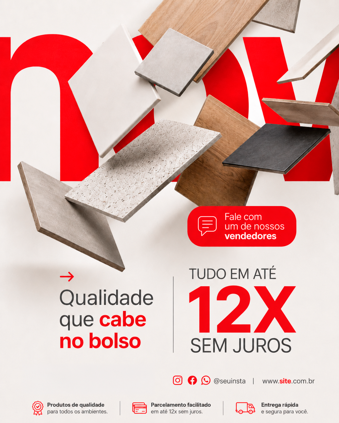 Exemplo de conteúdo para Instagram