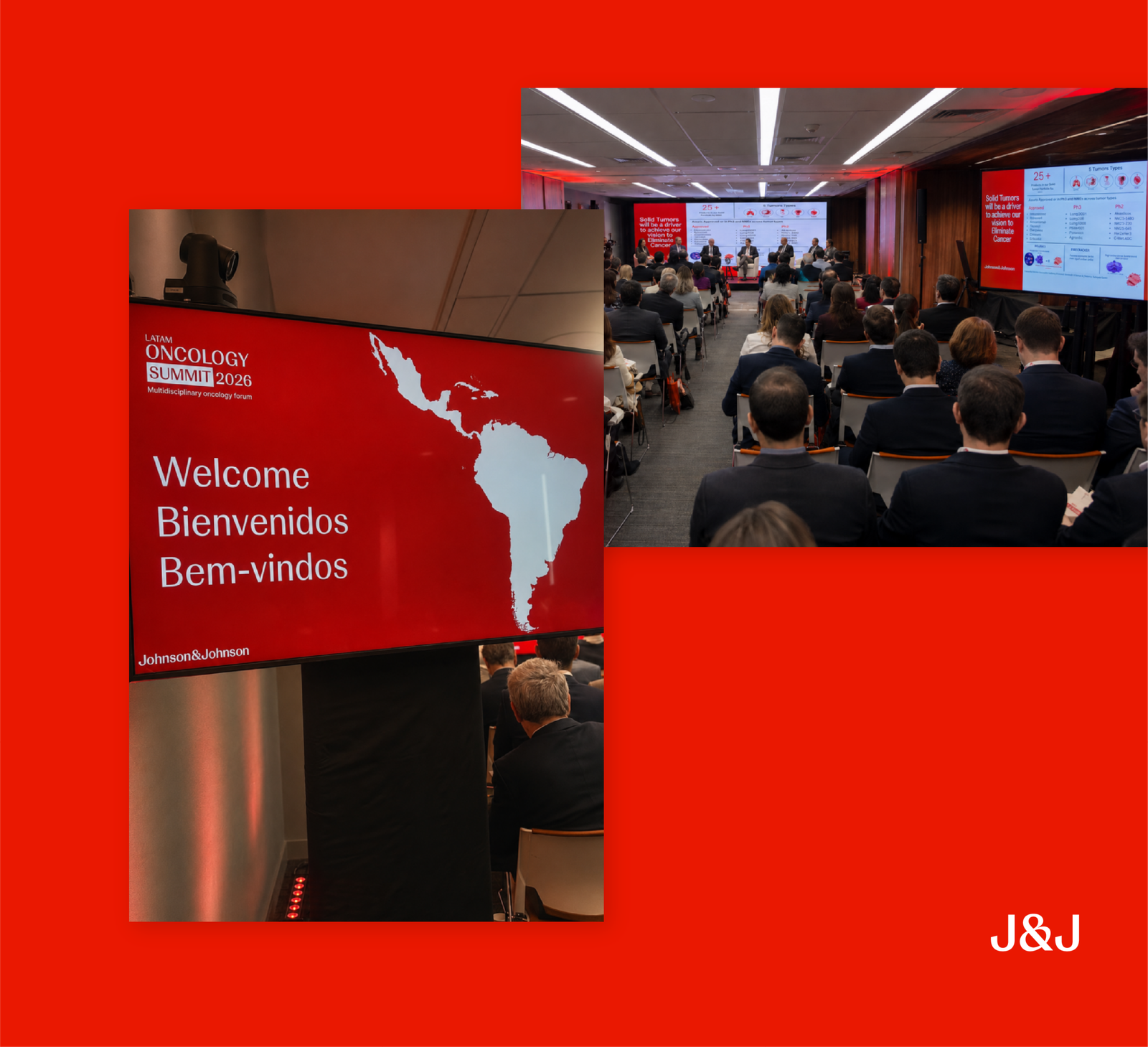LATAM Oncology Summit 2026 — Aplicações de boas-vindas e auditório